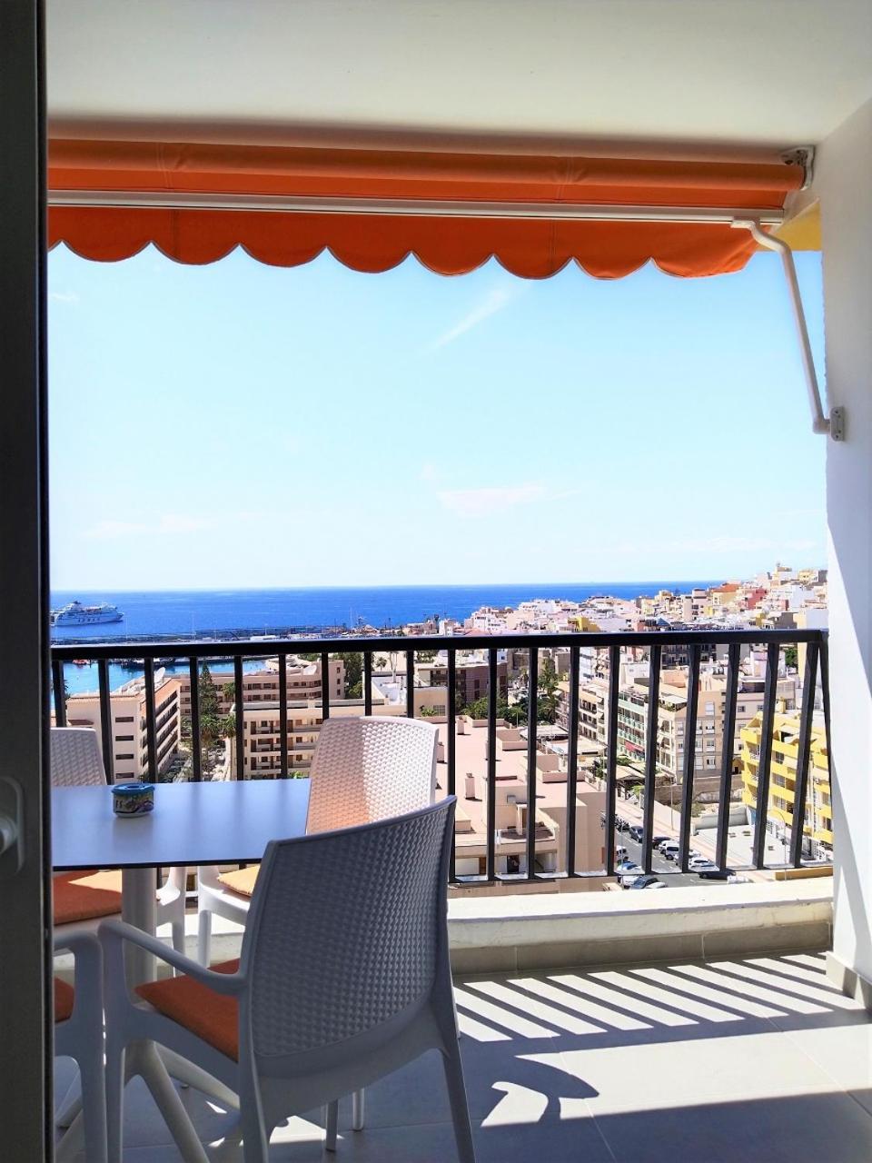 Los Cristianos Achacay Appartement Standing Vue Panoramique Exterior photo