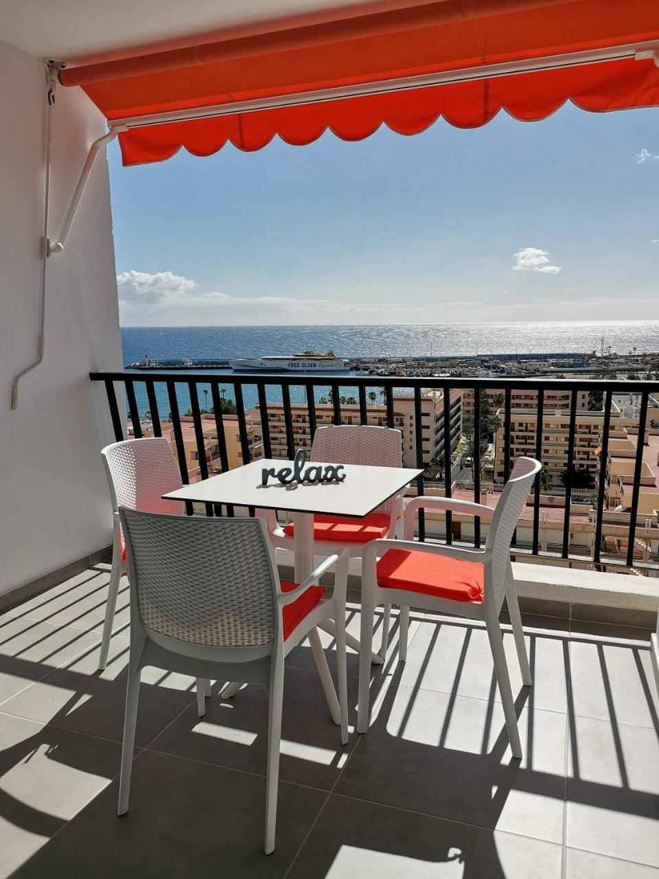 Los Cristianos Achacay Appartement Standing Vue Panoramique Exterior photo